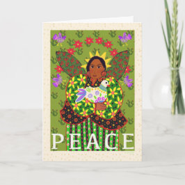 Tarjeta de felicitación plegada estándar de 5" x 7