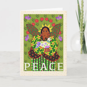 Tarjeta de felicitación plegada estándar de 5" x 7