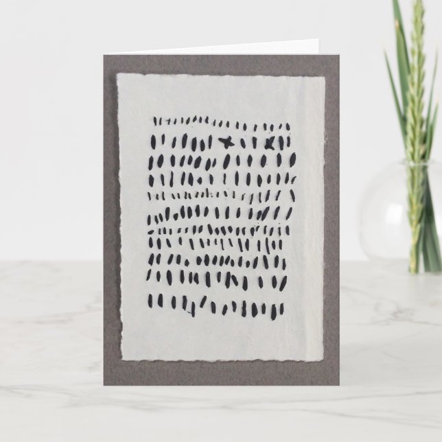 Tarjeta de felicitación plegada estándar de 5" x 7 (Anverso)