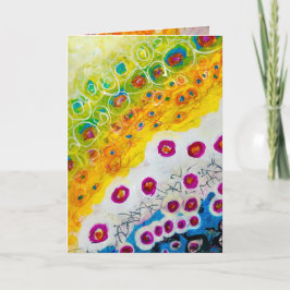 Tarjeta de felicitación plegada estándar de 5" x 7