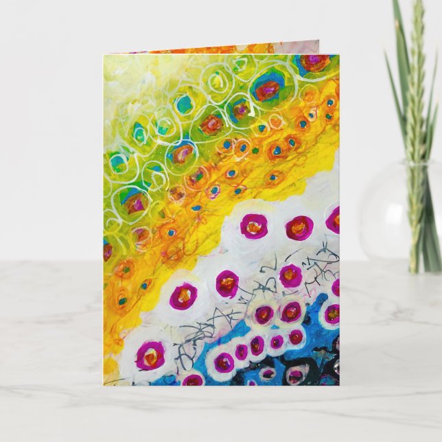 Tarjeta de felicitación plegada estándar de 5" x 7 (Anverso)