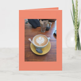 Tarjeta de felicitación plegada estándar de 5" x 7