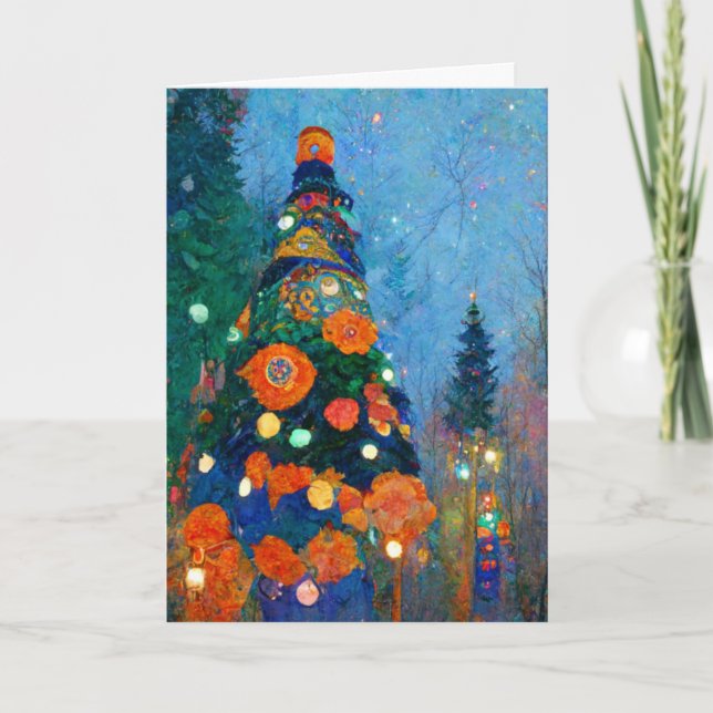Tarjeta de felicitación plegada estándar de 5" x 7 (Anverso)