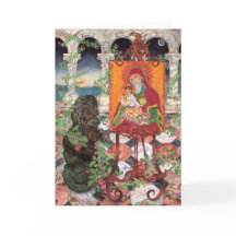 Tarjeta de felicitación plegada estándar de 5" x 7