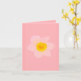 Tarjeta de felicitación plegada floral árabe de Dí