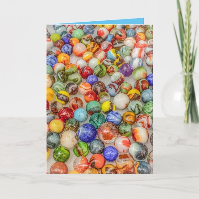 Tarjeta de felicitación plegada - niños (Anverso)