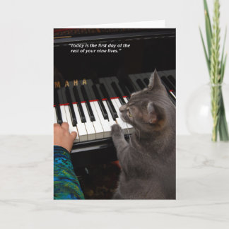 Tarjeta de felicitación plegada Nora Cita 5" x 7"