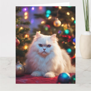 Tarjeta de felicitación plegada para navidades