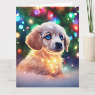 Tarjeta de felicitación plegada para navidades