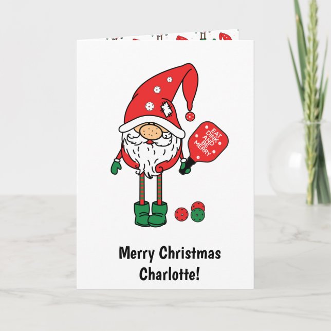 tarjeta de felicitación plegada para navidades (Anverso)