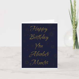 Tarjeta de felicitación plegada, pequeña, de 10,2
