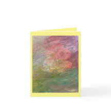 Tarjeta de felicitación plegada, pequeña, de 4" x