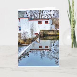 Tarjeta de felicitación plegada, pequeña, de 4" x 