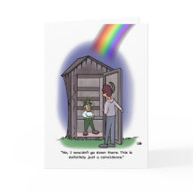 Tarjeta de felicitación plegada por coincidencia