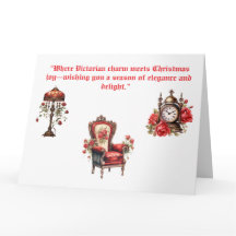 Tarjeta de felicitación plegada - Tarjeta de Navid