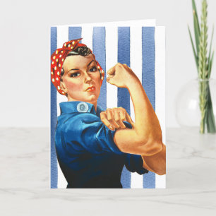 Tarjeta de Felicitación Poder de las Mujeres