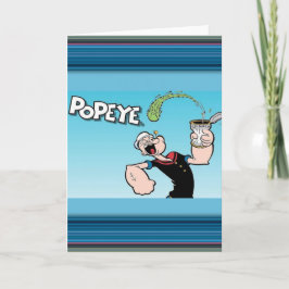 Tarjeta de felicitación Popeye