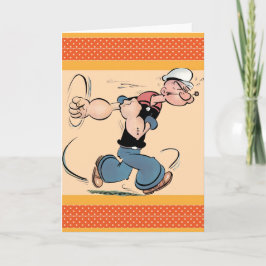 Tarjeta de felicitación Popeye