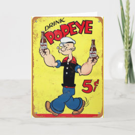 Tarjeta de felicitación Popeye