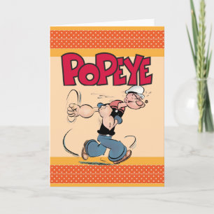 Tarjeta de felicitación Popeye