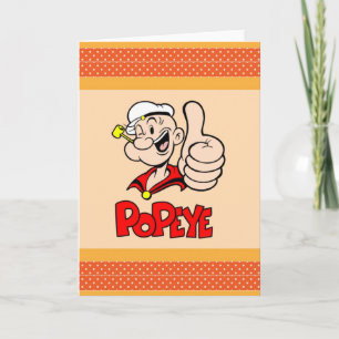 Tarjeta de felicitación Popeye