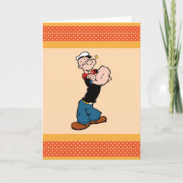 Tarjeta de felicitación Popeye