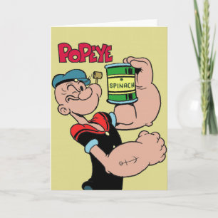 Tarjeta de felicitación Popeye