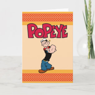 Tarjeta de felicitación Popeye