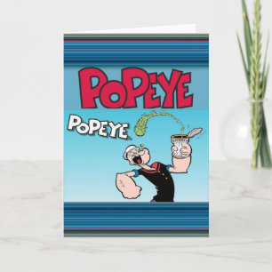 Tarjeta de felicitación Popeye