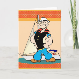 Tarjeta de felicitación Popeye