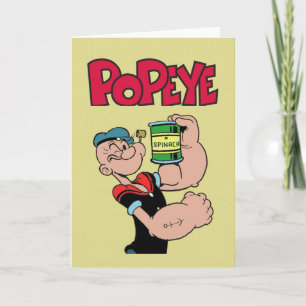 Tarjeta de felicitación Popeye