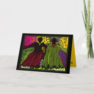 TARJETA de FELICITACIÓN POPULAR de las "MUJERES"