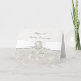 Tarjeta de Felicitación por 30 Años de Bodas de Da