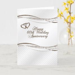Tarjeta de felicitación por 60º aniversario de bod