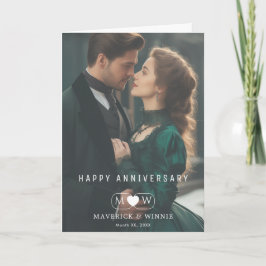 Tarjeta de Felicitación por Aniversario Precioso