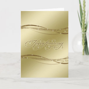 Tarjeta de Felicitación por Bodas de Oro