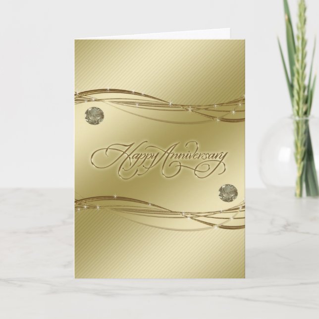 Tarjeta de Felicitación por Bodas de Oro (Anverso)