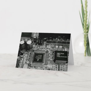 Tarjeta de felicitación por computadora