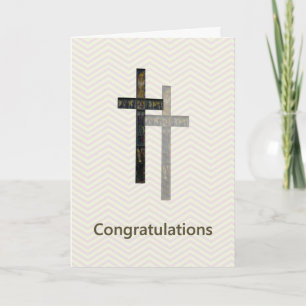 Tarjeta de Felicitación por Convertirse en Monseño