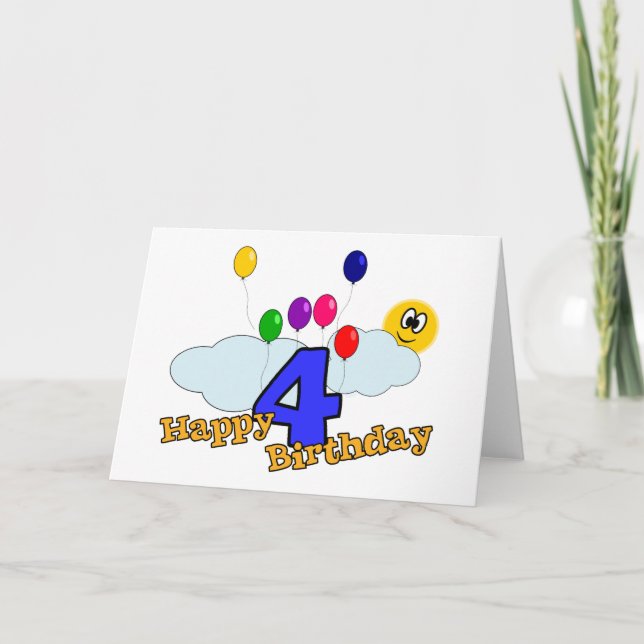 Tarjeta de felicitación por cumpleaños (Anverso)