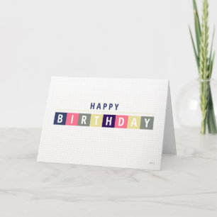 Tarjeta de felicitación por cumpleaños