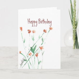 Tarjeta de felicitación por cumpleaños