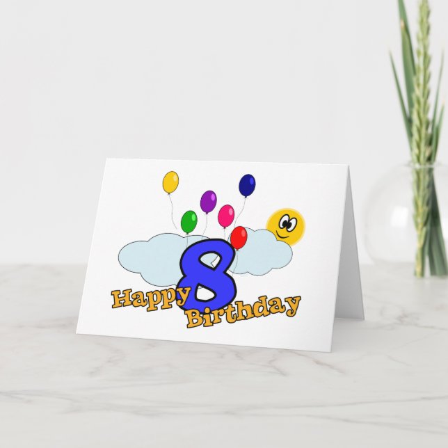 Tarjeta de felicitación por cumpleaños (Anverso)