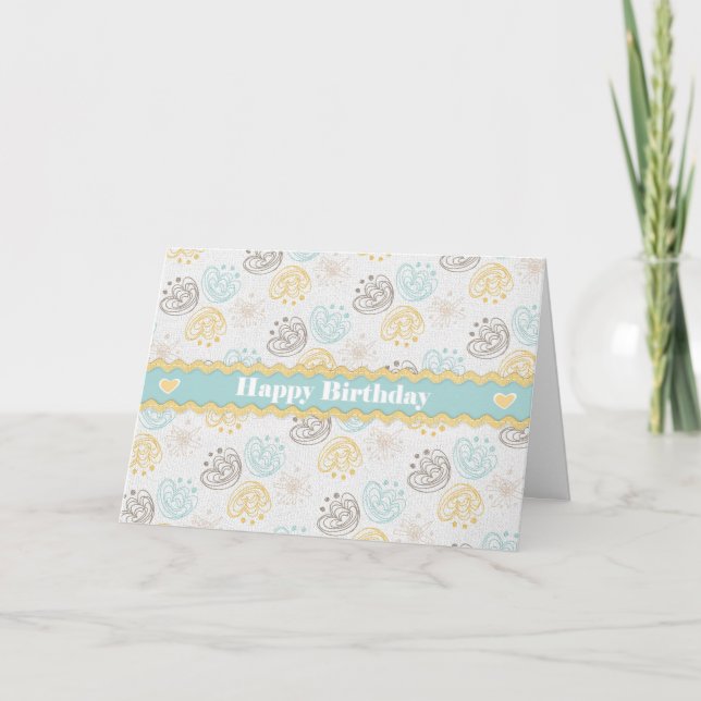 Tarjeta de felicitación por cumpleaños (Anverso)