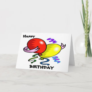 Tarjeta de felicitación por cumpleaños
