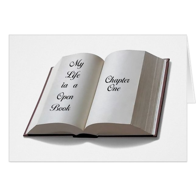 Tarjeta de felicitación por cumpleaños (Anverso (Horizontal))