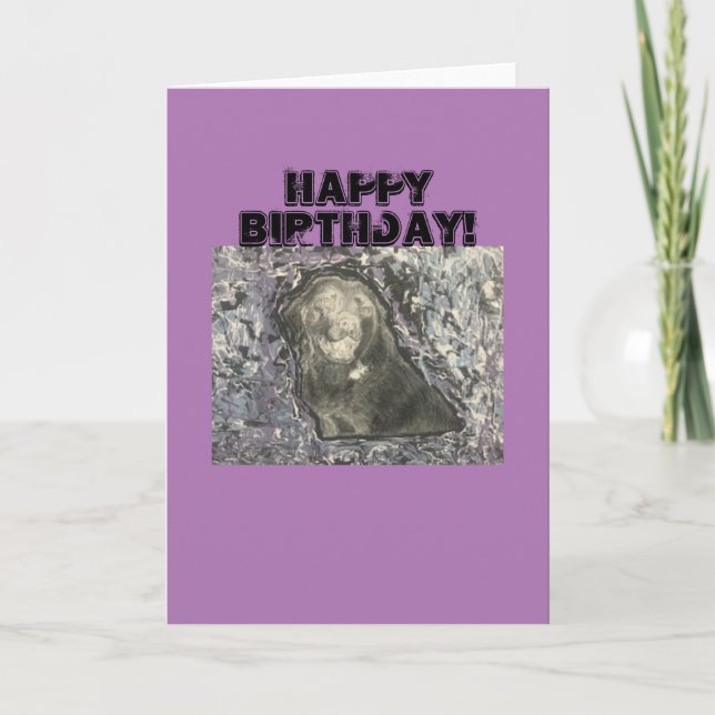 Tarjeta de felicitación por cumpleaños (Anverso)