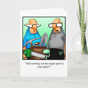 Tarjeta de felicitación por cumpleaños de Humor de