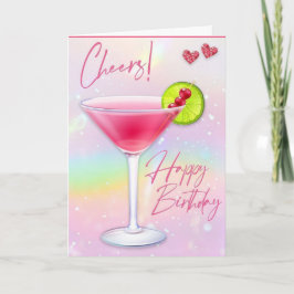 Tarjeta de felicitación por cumpleaños de los anim