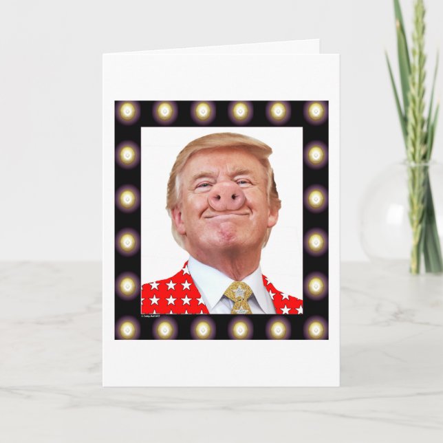 Tarjeta de felicitación por cumpleaños de Star Pow (Anverso)